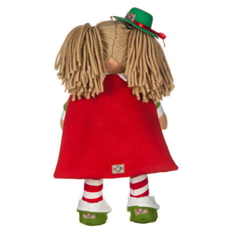 Bambola Elf con cappello e mantello
