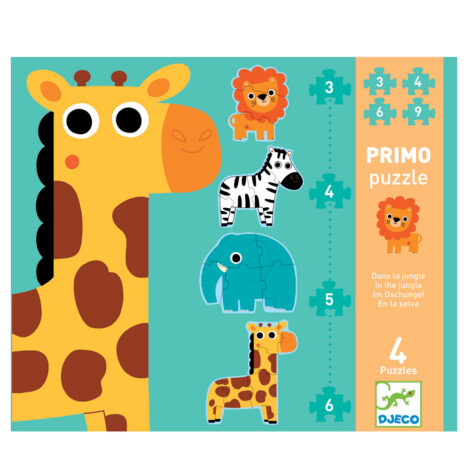 Primo puzzle dentro la jungle – Dans la jungle