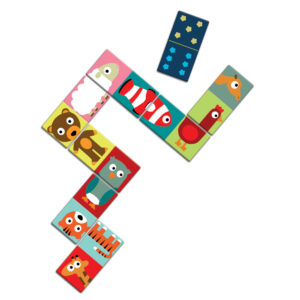 Puzzle domino con animali – Domino animo-puzzle