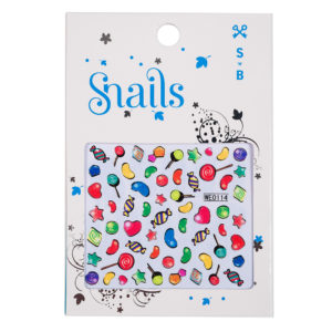 Stickers per unghie Candy Blast Snails