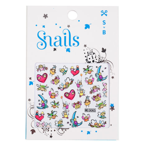 Stickers per unghie Story Telling Snails