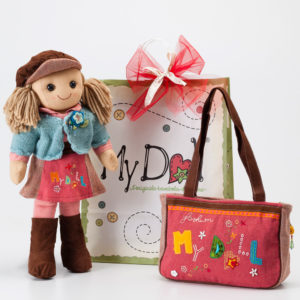 Confezione regalo My Doll con bambola da 52cm