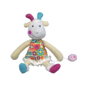ebulobo Peace and Love La Happy Farm Doll Huguette The Goat