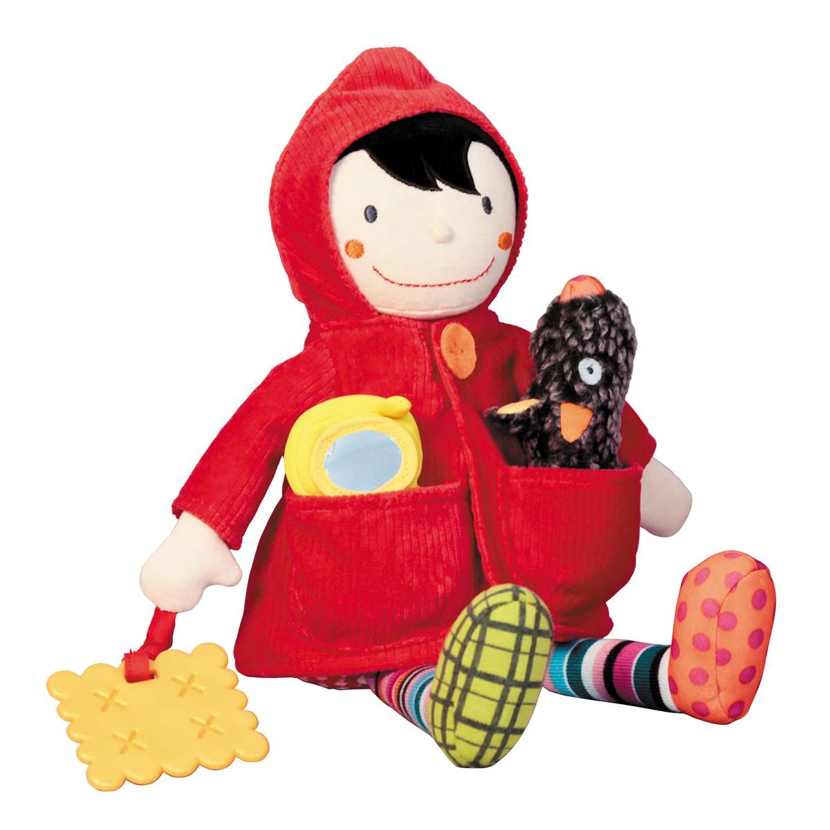 дети играющие с куклами. петушок музыкальный ebulobo. подвесная игрушка ebulobo красная шапочка. Folkmanis игрушки на руку. набор мягких игрушек ebulobo волк-обжора 37 см.