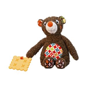 Doudou Tizours – Orsetto Tizours con massaggiagengive Ebulobo