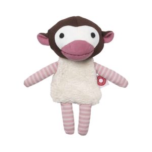 Franck&Fischer pupazzino doudou Trisse la scimmietta rosa Franck&FIcher