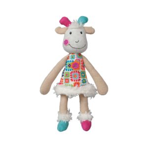 Pupazzo / Doudou Huguette la biquette – Linea Happy Farm Ebulobo