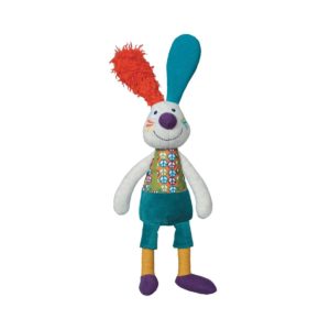 Pupazzo / Doudou Jeff le lapin – Linea Happy Farm Ebulobo