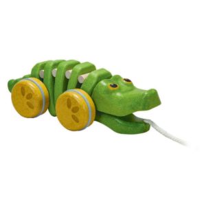 coccodrillo danzante in Planwood- Rainbow Alligator PlanToys