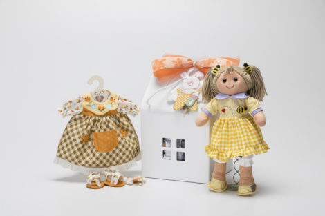 Confezione regalo My Doll 32 cm con casetta