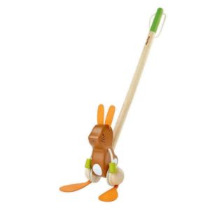 coniglietto danzante da spingere – Dancing Bunny PlanToys