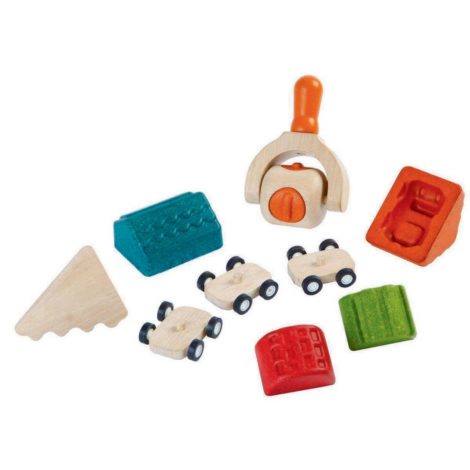 set costruisci la tua città – Build-A-Town Dough Set PlanToys