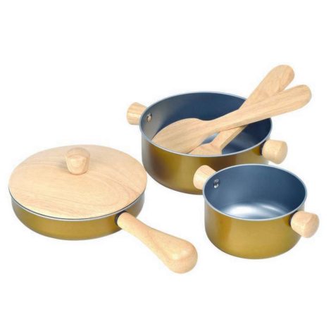 set pentole e mestoli – Cooking Utensils PlanToys