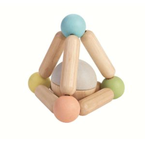 triangolo attività colori pastello-Triangle Clutching Toy PlanToys