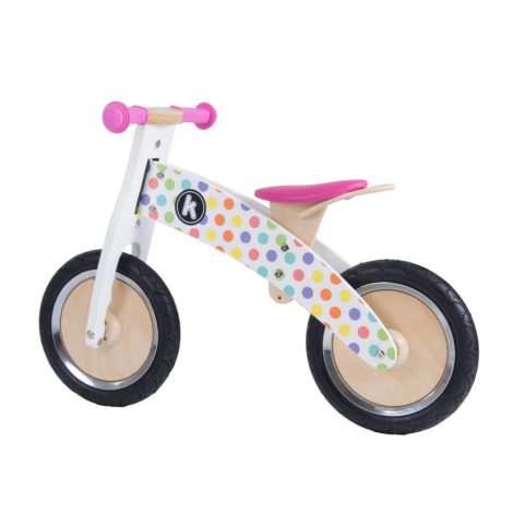 Bicicletta da Equilibrio in Legno Pois Kurve- KiddiMoto