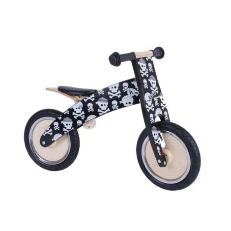 Bicicletta da Equilibrio in Legno Teschi Kurve-KiddiMoto