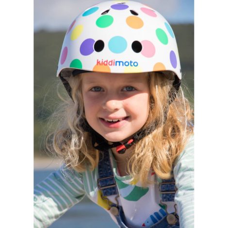 Casco Stampato Pois KiddiMoto