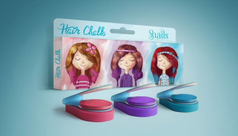 Hair Chalk – Gessetti colorati per capelli Snails