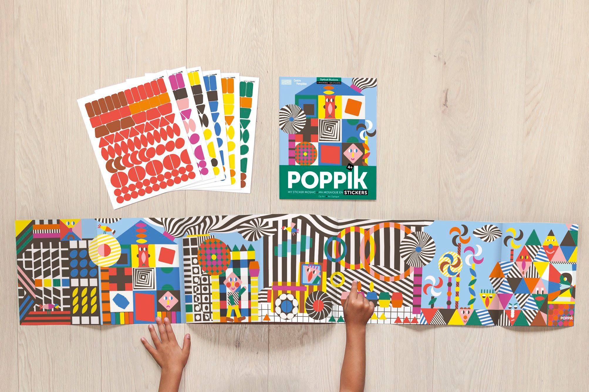 poppik stickers colorati per bambini 