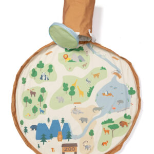 Play&Go Soo Zoo – tappeto gioco e cestino portagiochi 2 in 1