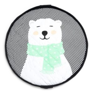 Sacco Portagiochi e Tappeto – Collezione Soft – Polar Bear Play&Go