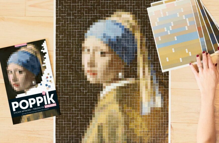 Alla scoperta dell’arte con gli stickers di Poppik