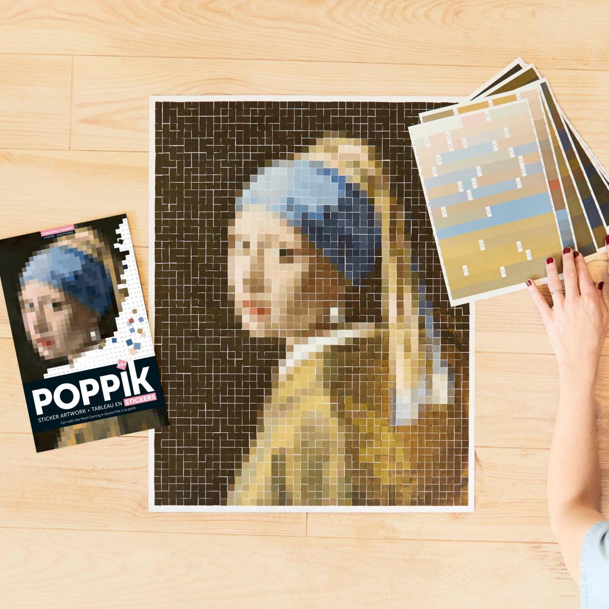 Alla scoperta dell’arte con gli stickers di Poppik