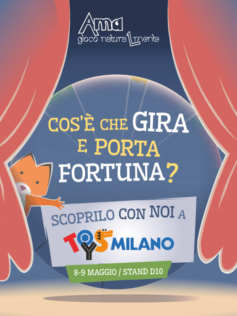 toys milano 2022 invito ruota della fortuna 