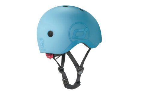 Casco steel traspirante con luci LED per bambini nella taglia S/M –  Scoot & Ride