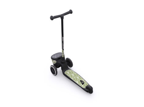 Monopattino HWK2 lifestyle green lines Scoot & Ride