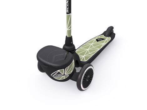 Monopattino HWK2 lifestyle green lines Scoot & Ride