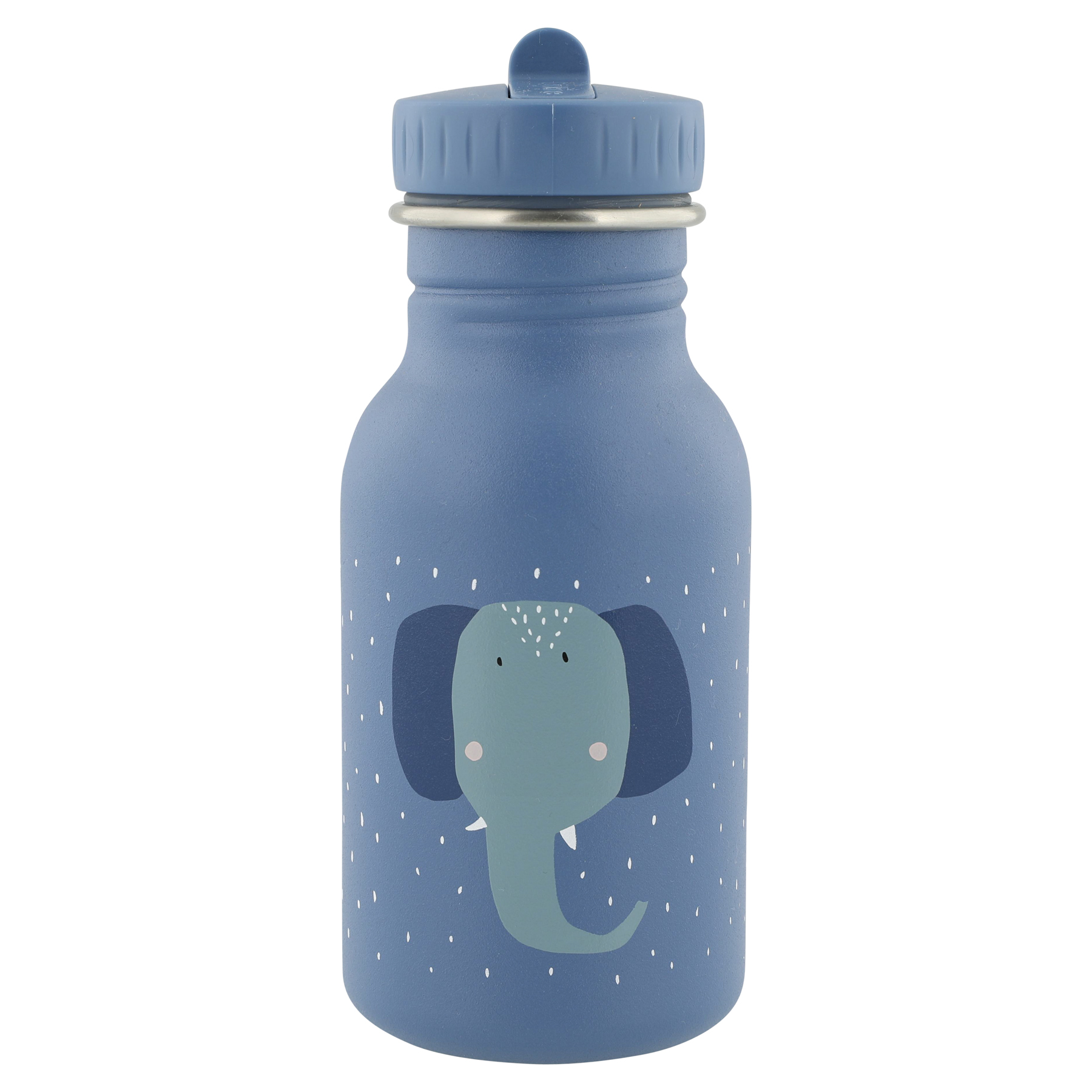 1 Pezzo, Bicchiere Con Elefante Cartone Animato Con Coperchio, Bottiglia  D'acqua Isolata In Acciaio Inossidabile