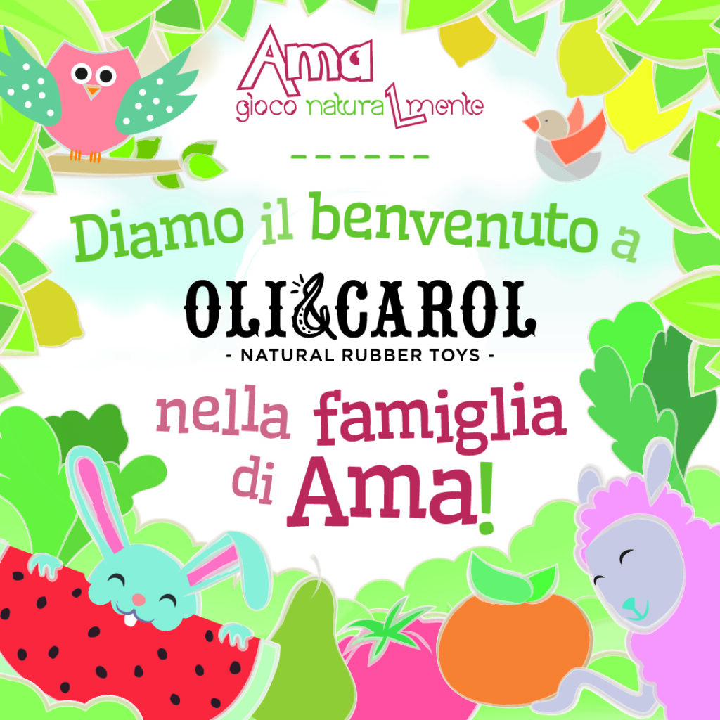 AMA DA IL BENVENUTO A OLI & CAROL