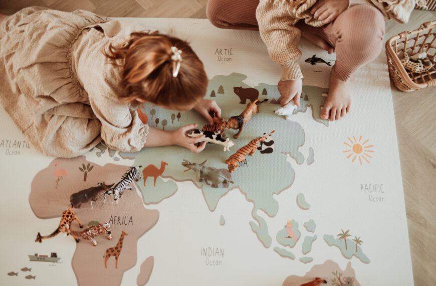 AMA GIOCONATURALMENTE LANCIA EEVAA WORLDMAP: IL NUOVO TAPPETO PUZZLE PLAY&GO CHE FA VIAGGIARE LA FANTASIA