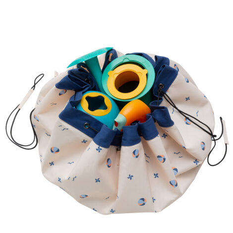 Play&Go Noomad Outdoor Balloon – tappeto impermeabile agli schizzi e sacca giochi