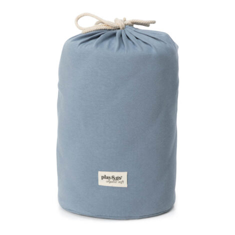 Play&Go Noomad Soft Dusty Blue – Tappeto morbido da viaggio e borsa cambio