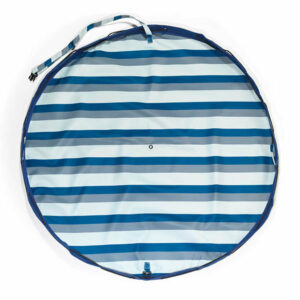 Play&Go Noomad Outdoor Green Stripes – tappeto impermeabile agli schizzi e sacca giochi