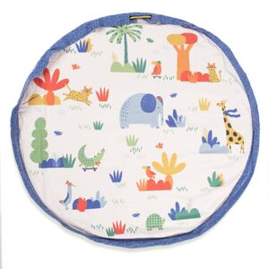 Play&Go Noomad Moulin Roty Les Toupitis – sacco portagiochi e tappeto gioco 2 in 1