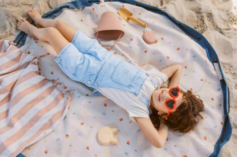 Play&Go Noomad Outdoor Magical Days – tappeto impermeabile agli schizzi e sacca giochi