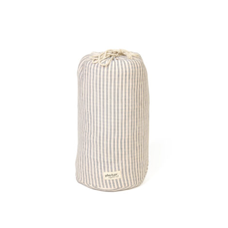 Play&Go Noomad Soft Stripes Blue – Tappeto morbido da viaggio e borsa cambio