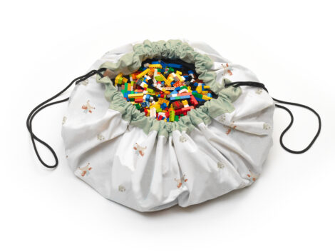 Play&Go Noomad Fairy World – sacco portagiochi e tappeto gioco 2 in 1