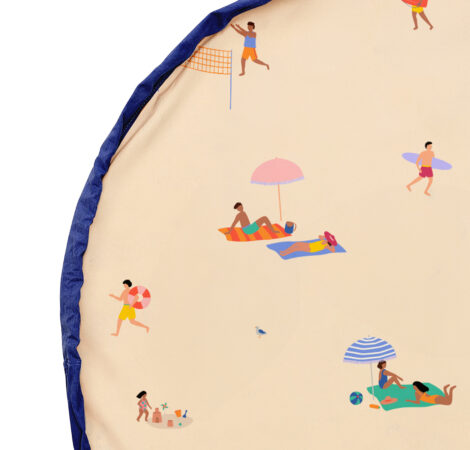 Play&Go Noomad Outdoor Beach – tappeto impermeabile agli schizzi e sacca giochi