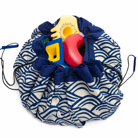 Play&Go Noomad Outdoor Pirate – tappeto impermeabile agli schizzi e sacca giochi