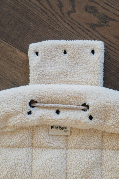 Play&Go Noomad Soft Teddy Oat – Tappeto morbido da viaggio e borsa cambio
