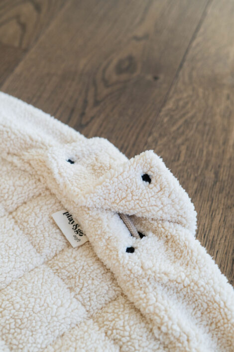 Play&Go Noomad Soft Teddy Oat – Tappeto morbido da viaggio e borsa cambio
