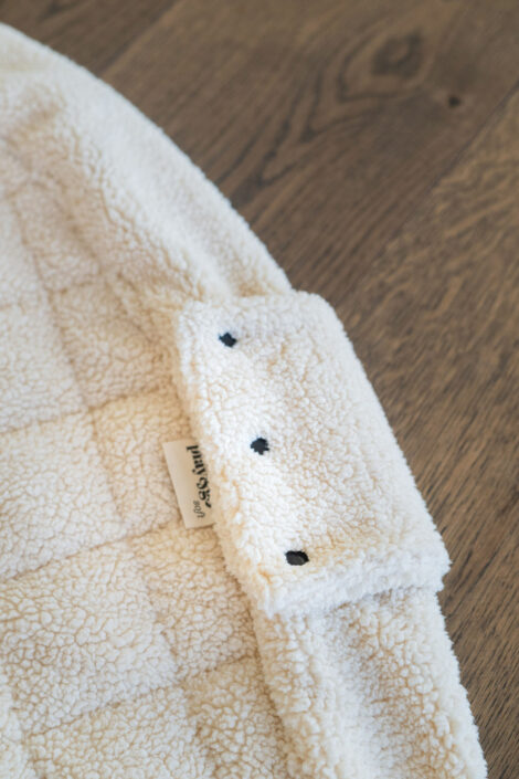 Play&Go Noomad Soft Teddy Oat – Tappeto morbido da viaggio e borsa cambio