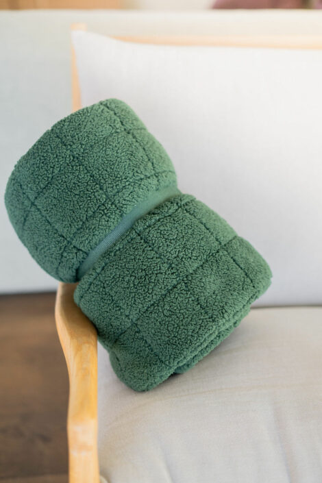 Play&Go Noomad Soft Teddy Evergreen – Tappeto gioco imbottito e borsa 3 in 1